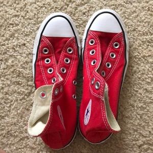 red size 8 converse